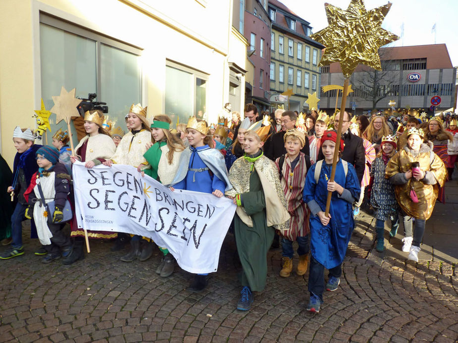 Bundesweite Eröffnung der Sternsingeraktion in Fulda (Foto: Karl-Franz Thiede)